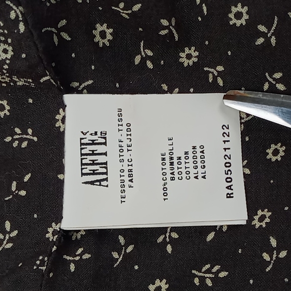 Moschino Cheapandchic Short Sleeve Military Green Shirt/Jacket/Shaket Size 8 - Picture 13 of 15